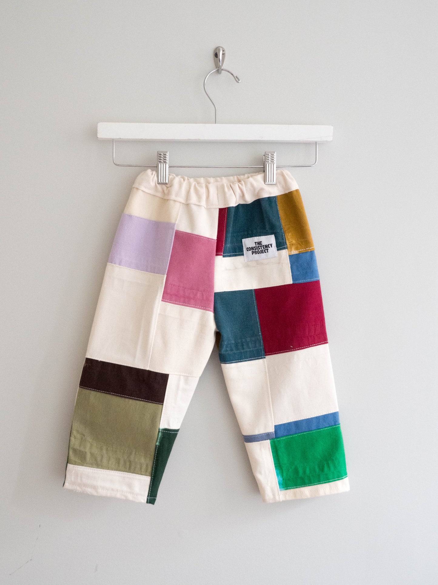 TCP MINI (SIZE 2) - Reworked Vintage Patchwork Pants, Organic Patchwork (A)