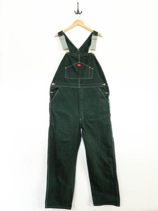 Forest Green - Vintage Deadstock Dickies Overalls - (XL)