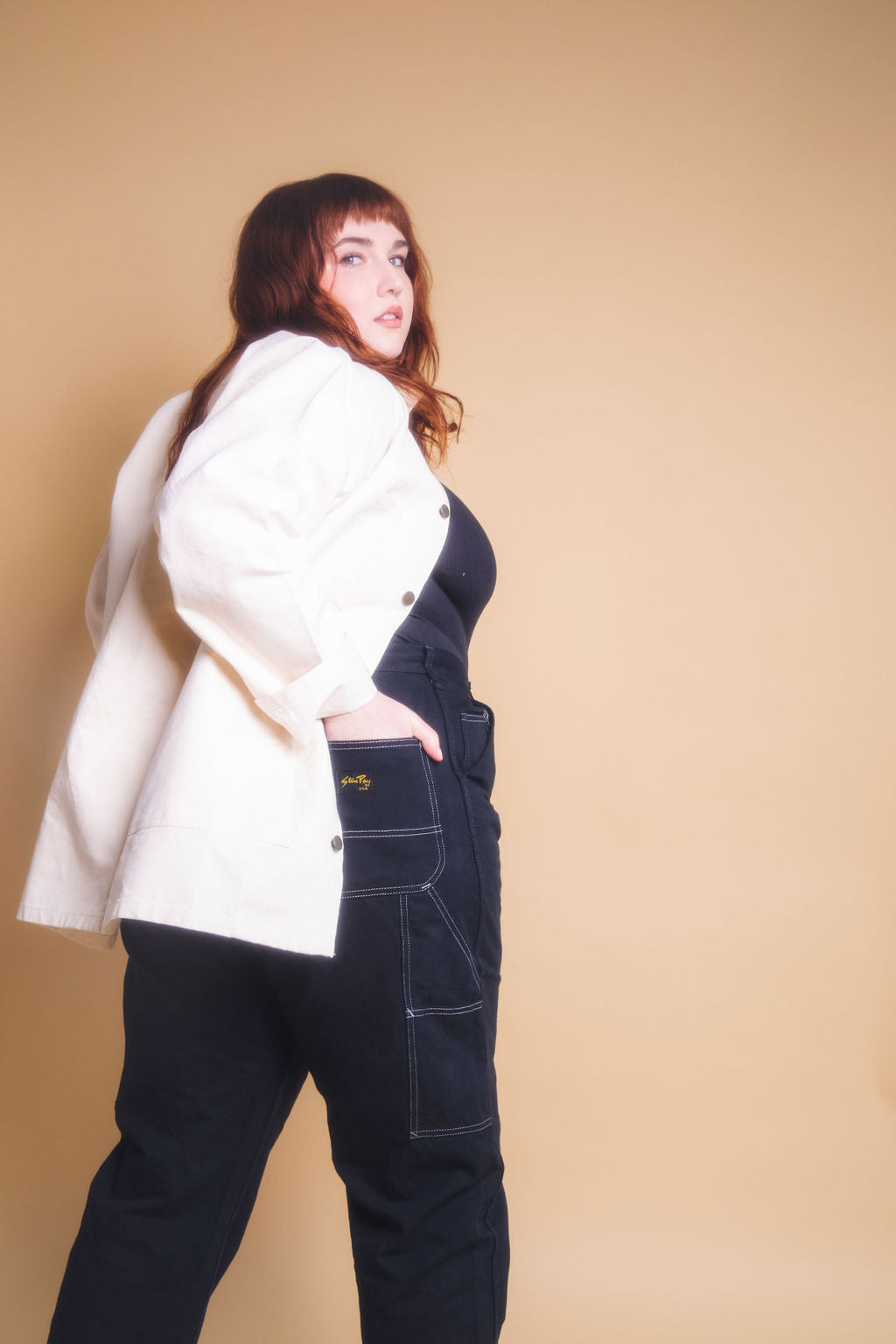 Vintage Deadstock Stan Ray Jacket in Cream (Multiple Sizes)