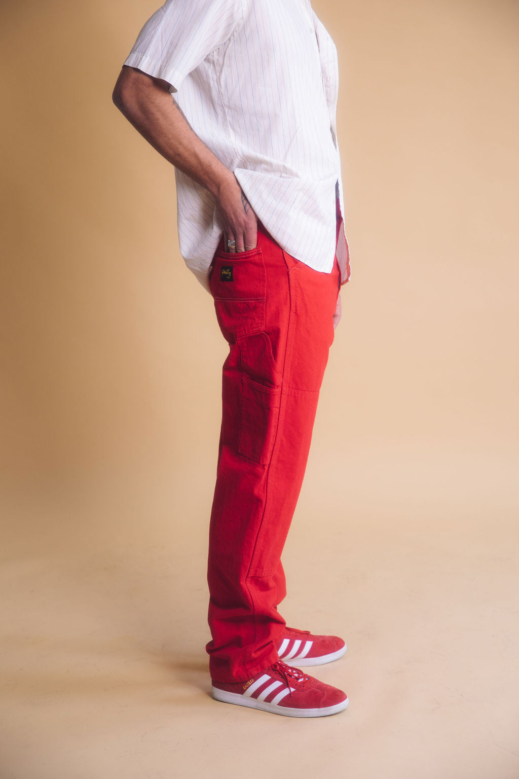 Cherry Red - Stan Ray/Stanley Painter Pants