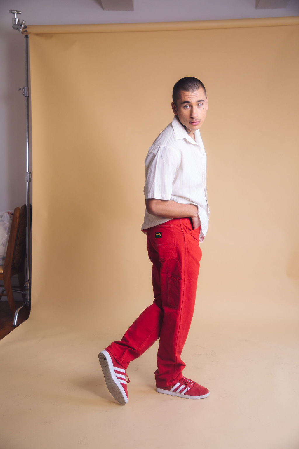 Cherry Red - Stan Ray/Stanley Painter Pants