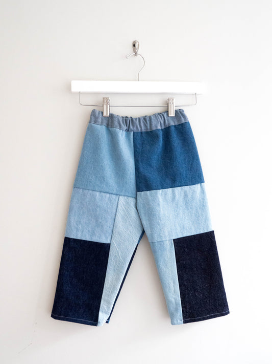 TCP MINI (SIZE 3/4) - Reworked Denim Pants, Patchwork