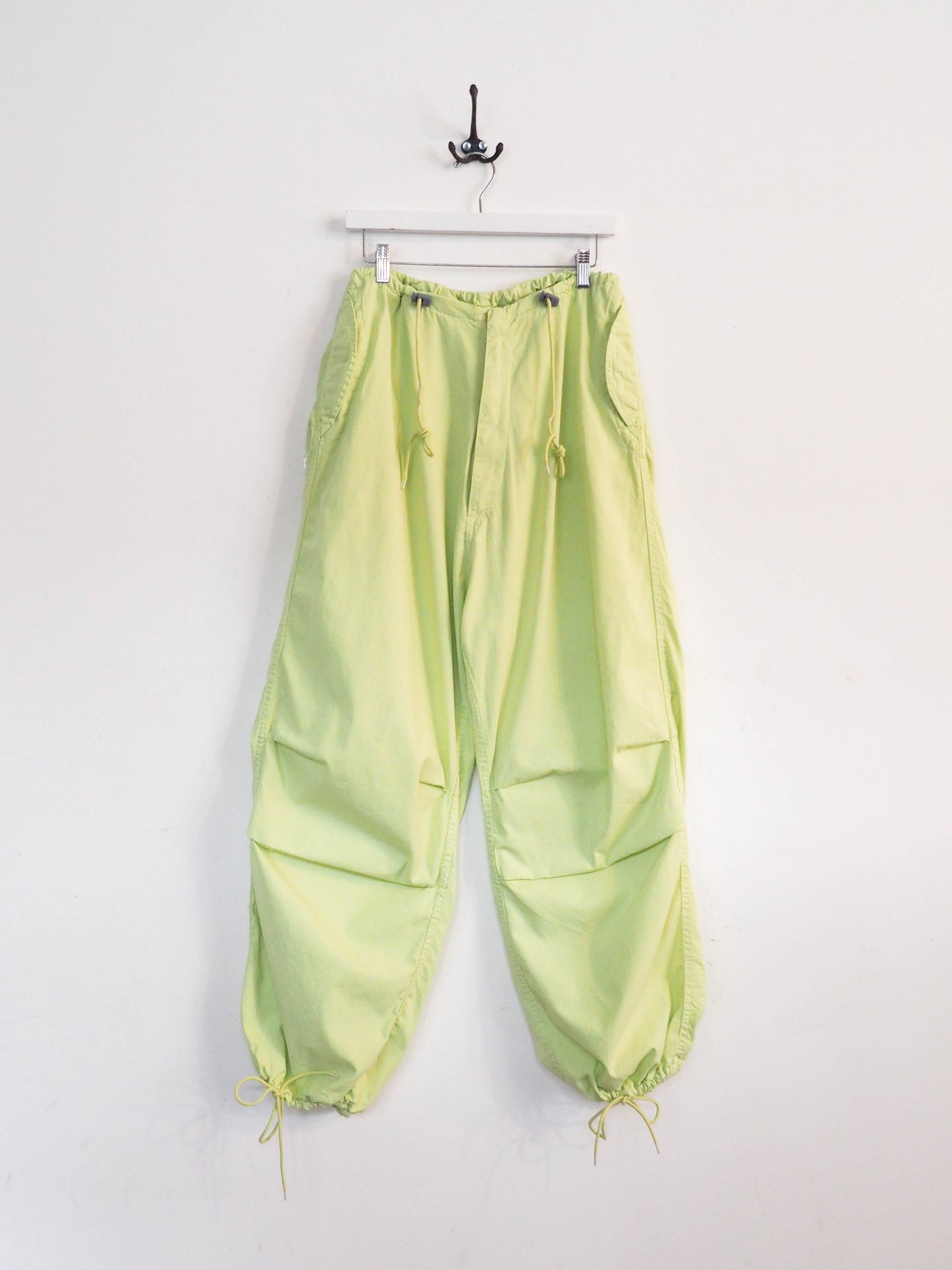Overdyed Parachute Pant - Key Lime
