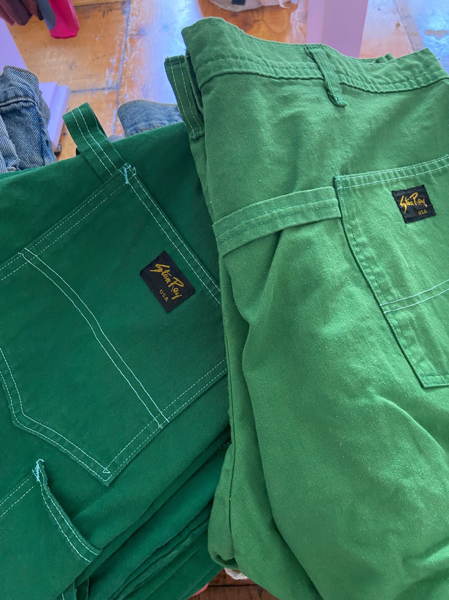 Vintage Stan Ray Shorts - Emerald Green