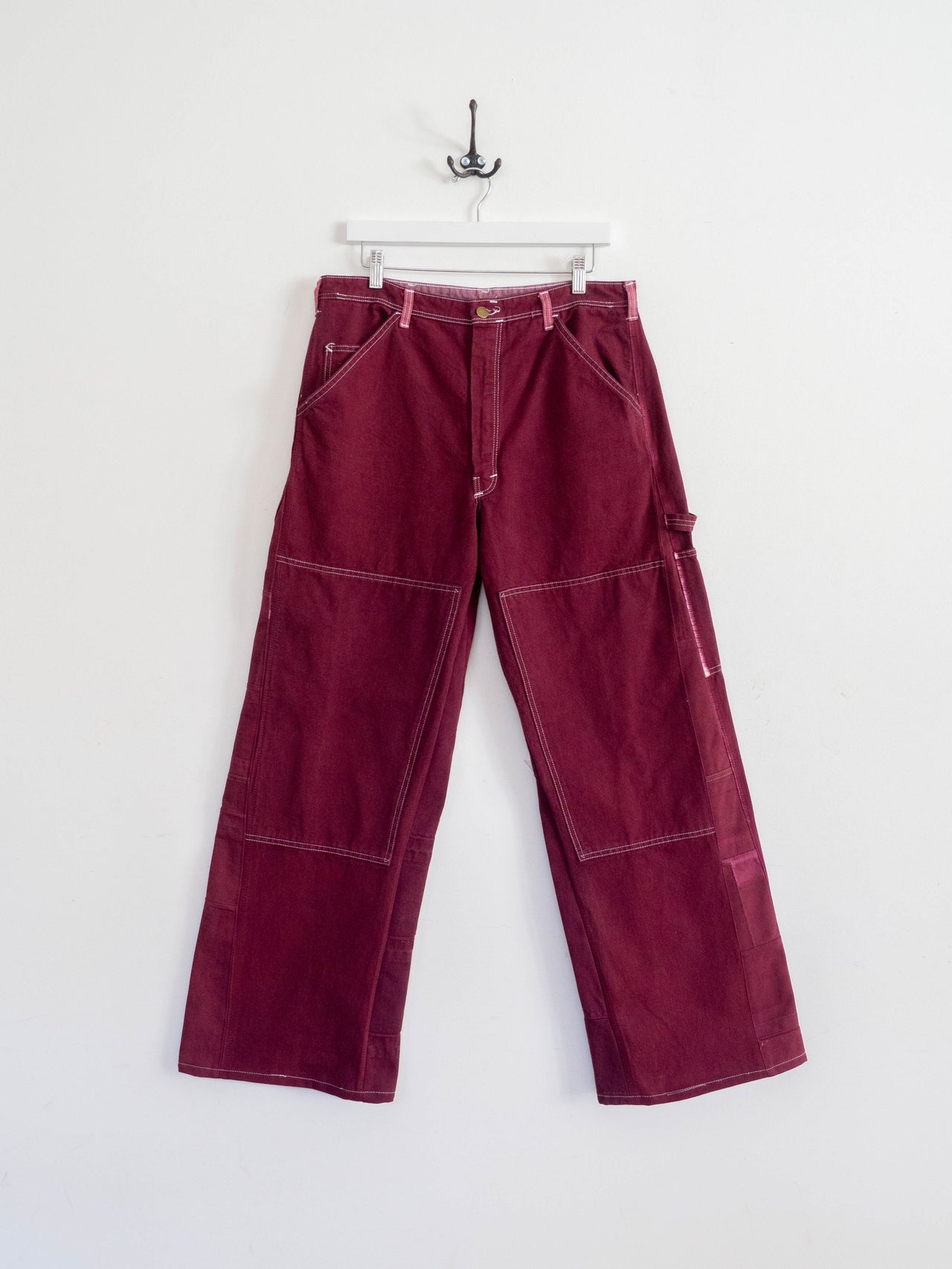 PLUM - WIDE LEG STAN RAY PAINTER PANTS - TCP REWORK - SPRING 23