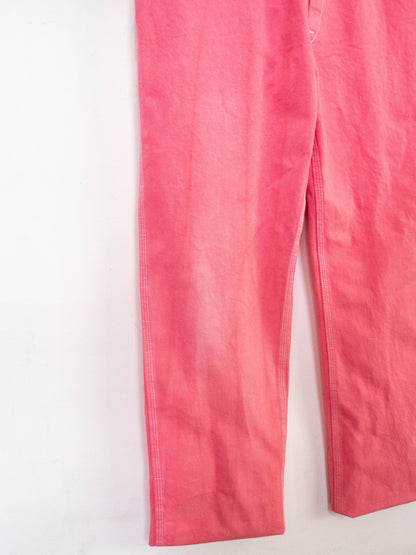 Vintage Deadstock Stan Ray Overalls in Bubblegum Pink (2XL)