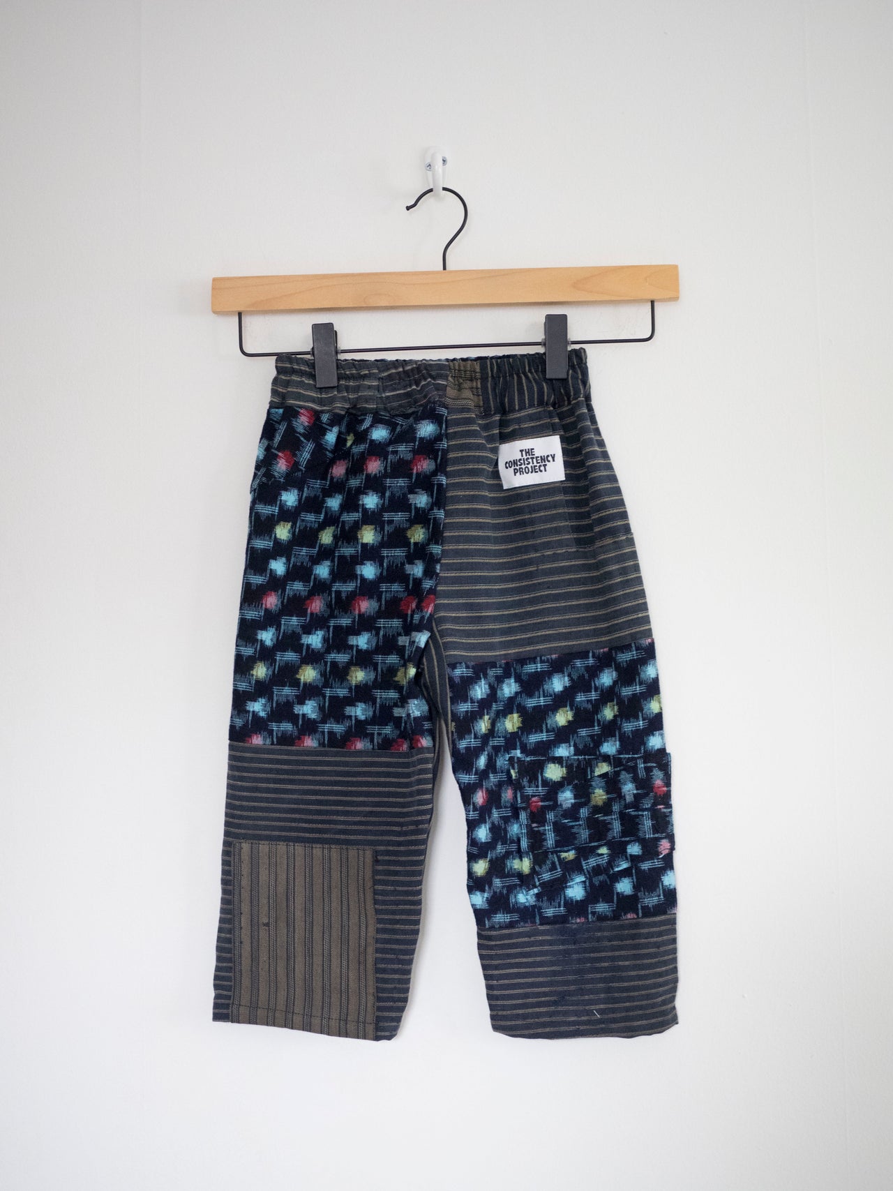 (SIZE 3) - Reworked Vintage Patchwork Boro Pants (6.16) - TCP Mini