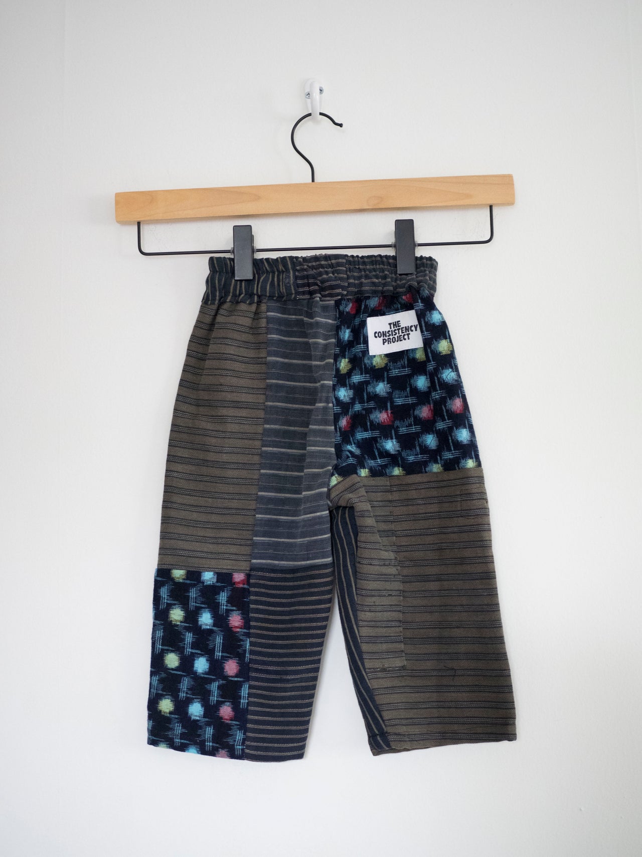 (SIZE 1) - Reworked Vintage Patchwork Boro Pants (6.14) - TCP Mini
